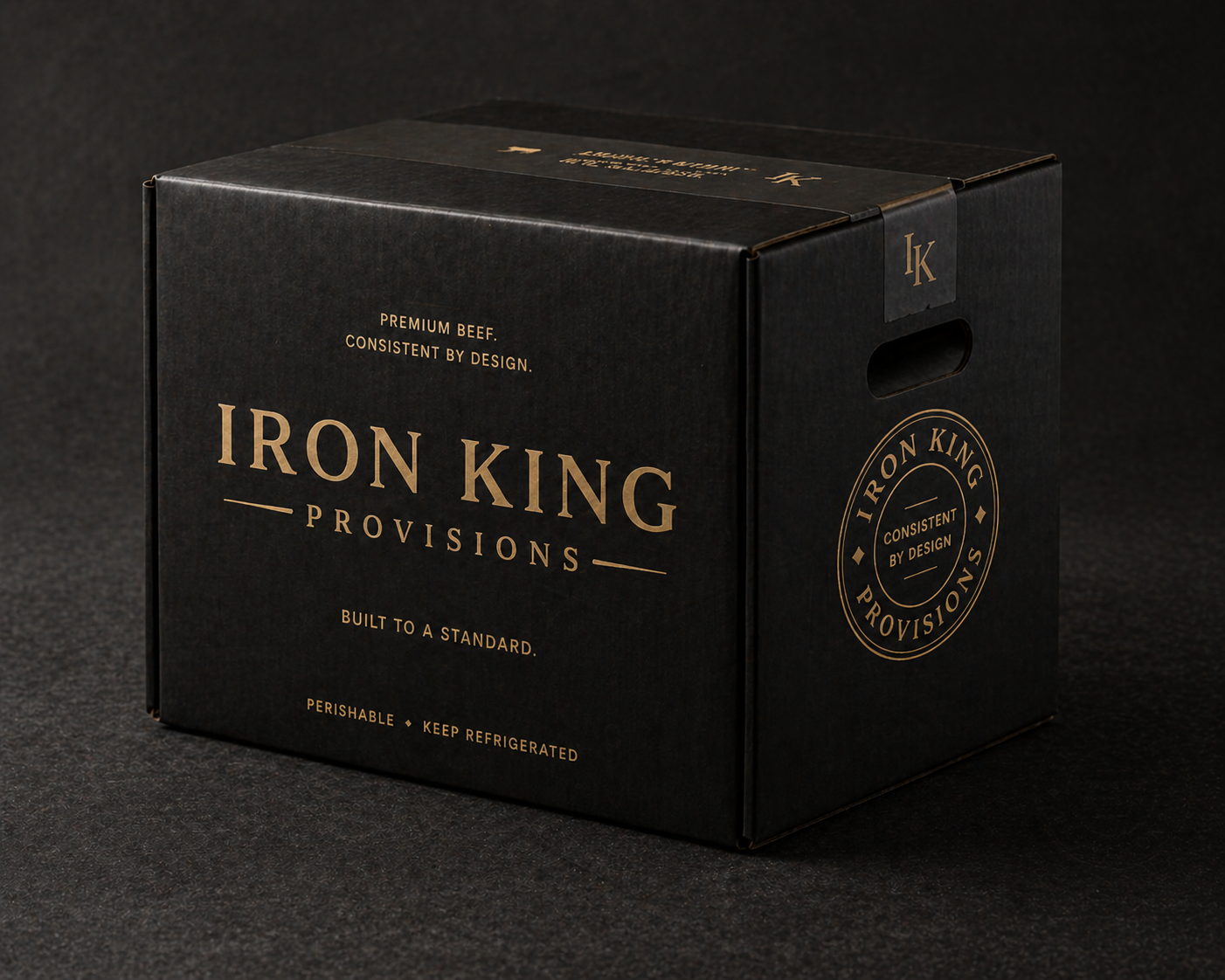 Iron King Ground Beef Box